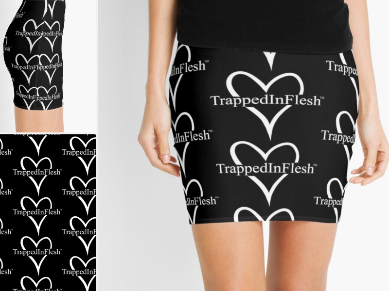 1_TrappedInFlesh™-Mini-Skirt
