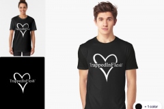 1_Redbubble_TrappedInFlesh™-Graphic-T-Shirt